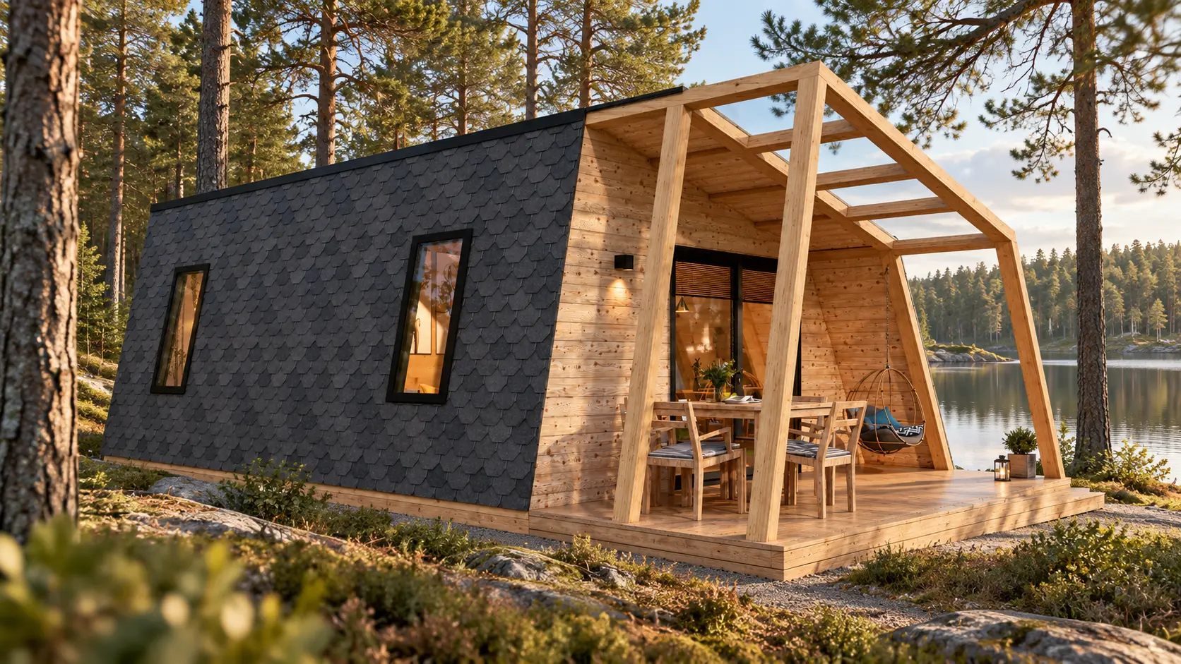 Glamping and modular concept visualization